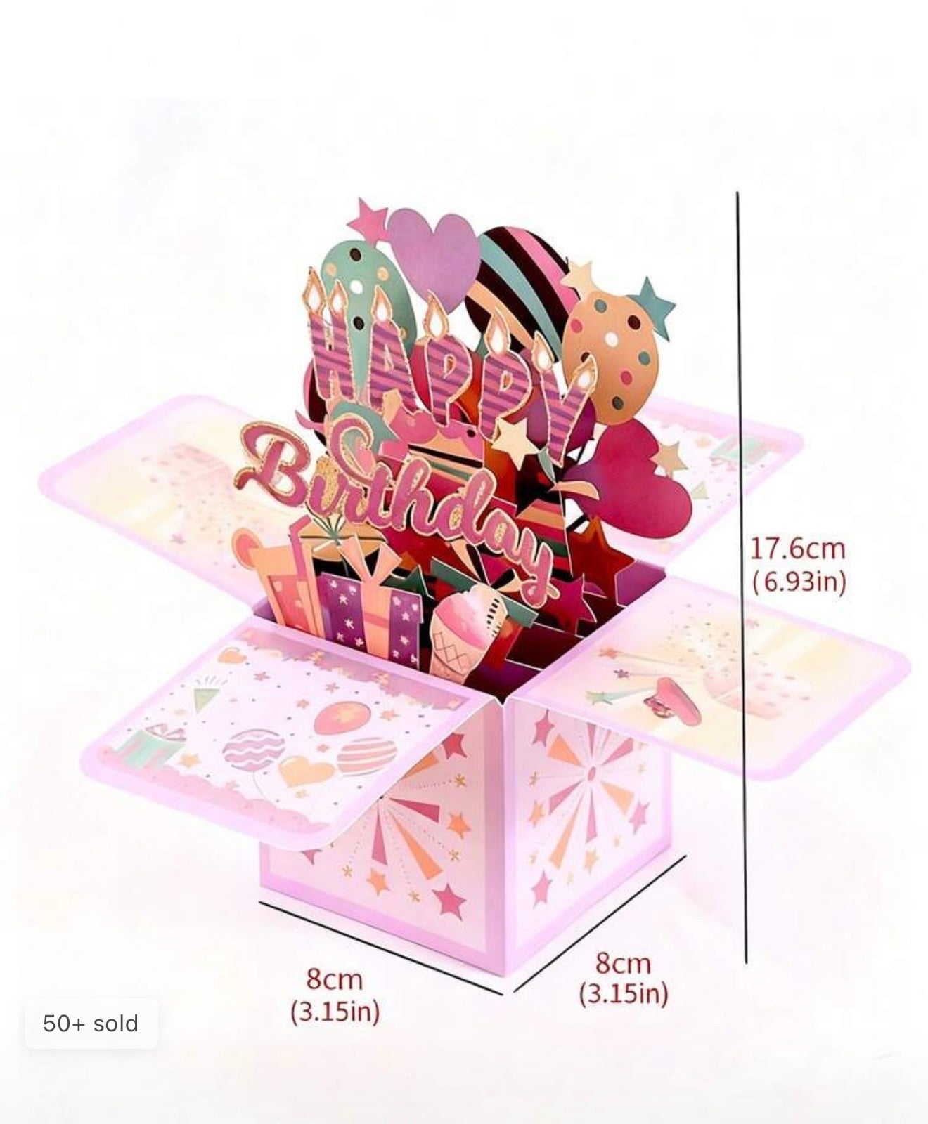 Birthday popping card￼